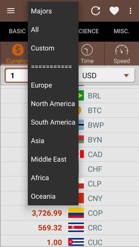 Unit Converter Screenshot