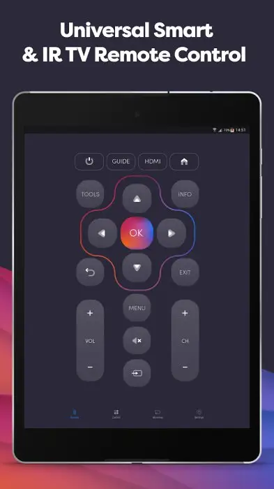 Universal TV Remote Control (TV) Screenshot