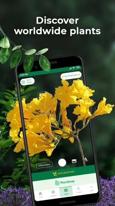 PlantSnap plant identification Screenshot