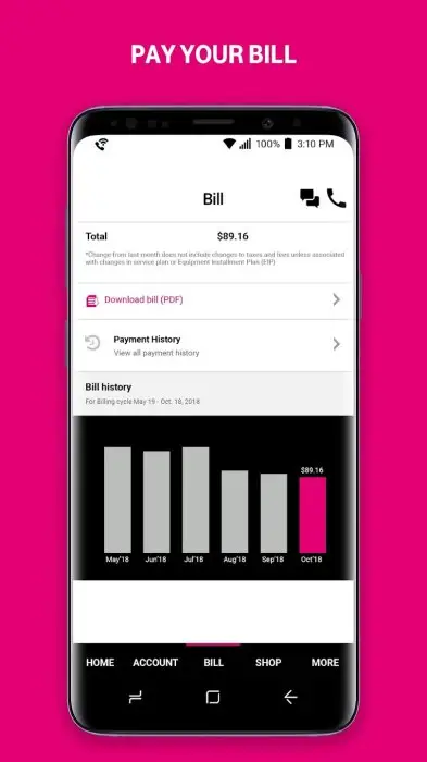 T-Mobile（T-Life） Screenshot