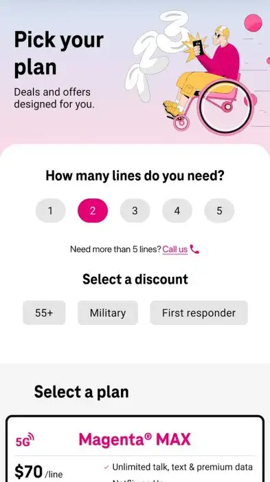 T-Mobile（T-Life） Screenshot
