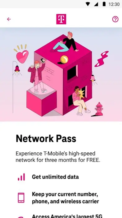 T-Mobile（T-Life） Screenshot