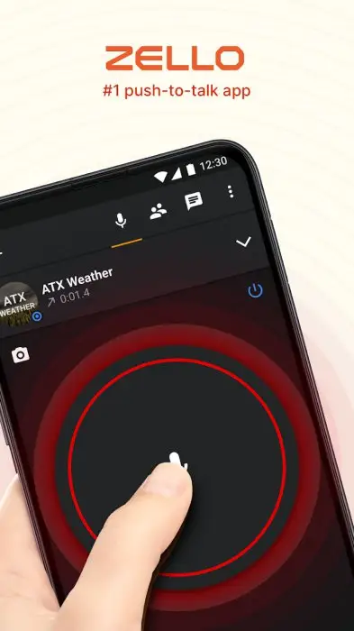 Zello PTT Walkie Talkie Screenshot