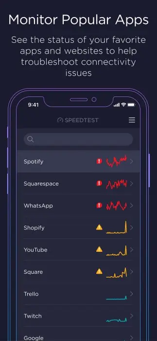 Speedtest by Ookla Screenshot