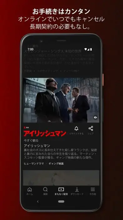 Netflix スクリーンショット