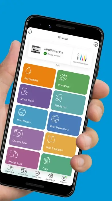 HP Smart スクリーンショット