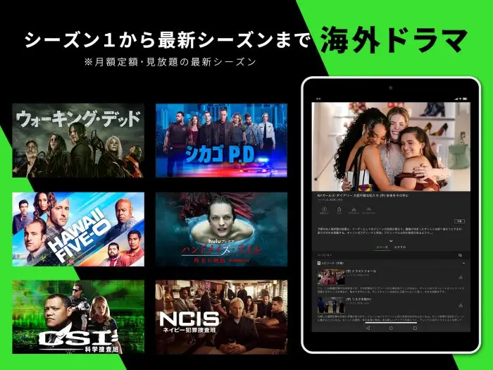 Hulu / フールー　人気ドラマ・映画・アニメなどが見放題 スクリーンショット