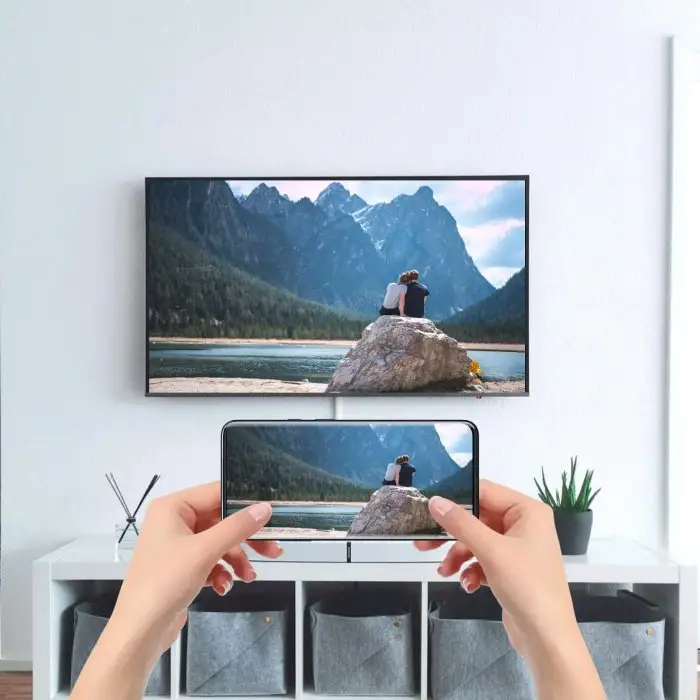ミラーリング、クロームキャスト、Miracast スクリーンショット