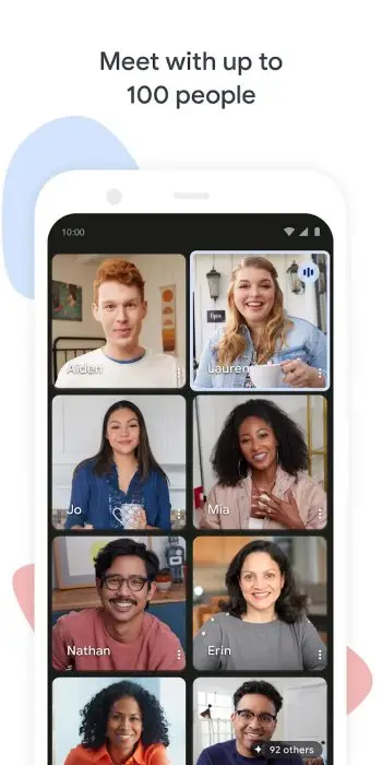 Google Meet (Google Duo) Screenshot