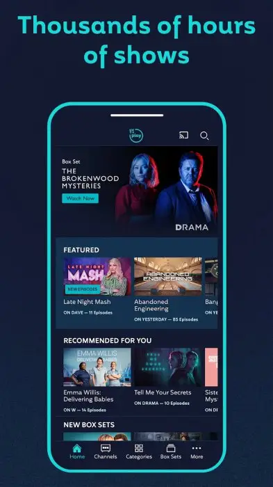 UKTV Play: TV Shows On Demand Screenshot