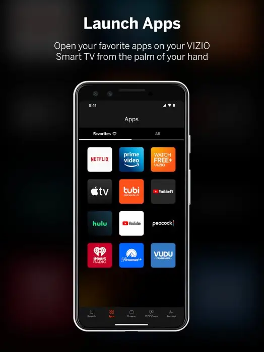 VIZIO Mobile Screenshot