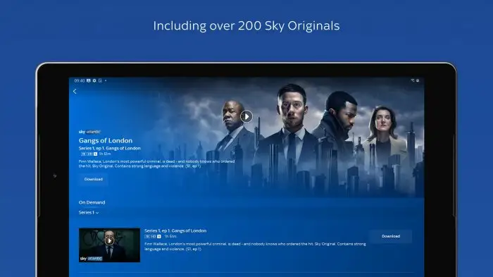 Sky Go Screenshot