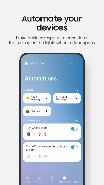 SmartThings Screenshot