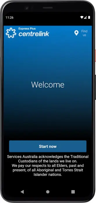 Express Plus Centrelink Screenshot