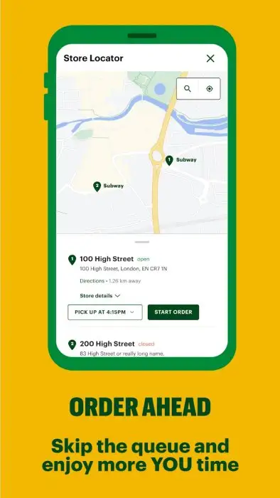 Subway® - Official App Screenshot