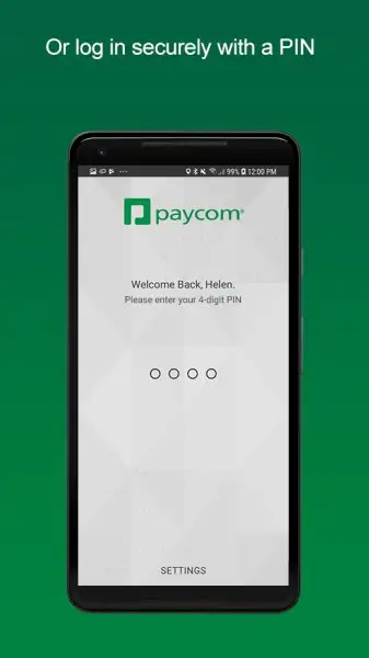 Paycom Screenshot