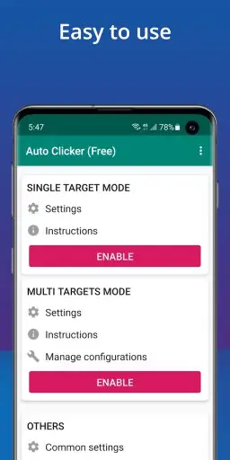 Auto Clicker - Automatic tap Screenshot