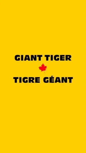 Giant Tiger Screenshot