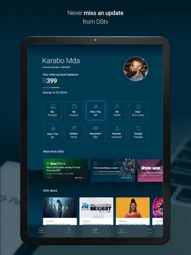 MyDStv SA Screenshot
