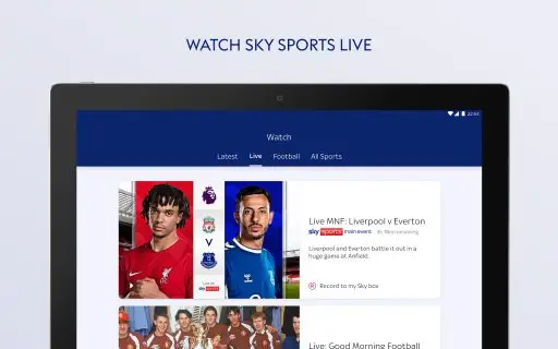 Sky Sports Screenshot