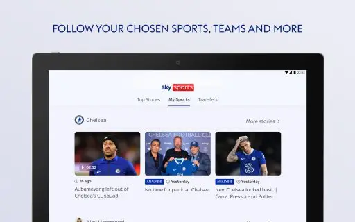 Sky Sports Screenshot