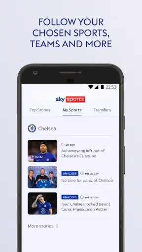 Sky Sports Screenshot