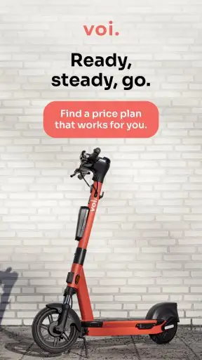 Voi – e-scooters for hire Screenshot