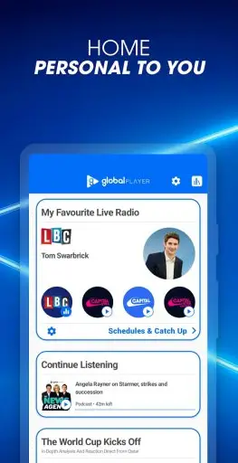 Global Player Radio & Podcasts Screenshot