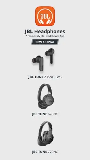 JBL Headphones Screenshot