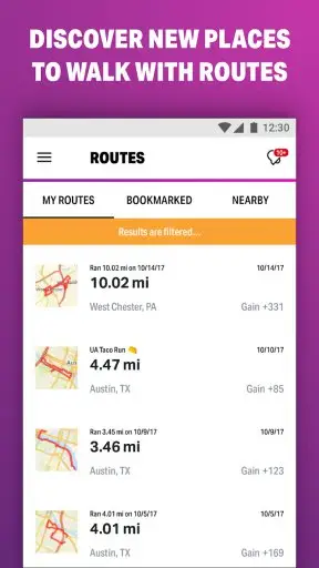 Walk with Map My Walk Screenshot