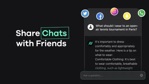 ChatGPT powered Chat - Nova AI Screenshot