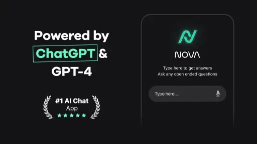 ChatGPT powered Chat - Nova AI Screenshot