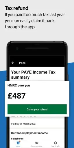 HMRC Screenshot