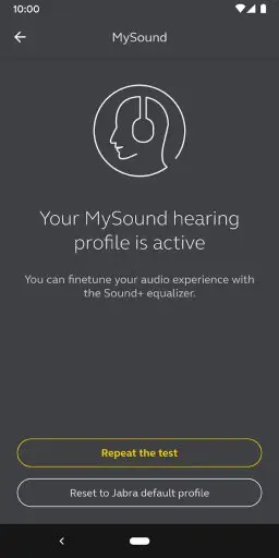 Jabra Sound+ Screenshot