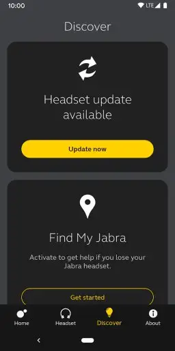 Jabra Sound+ Screenshot