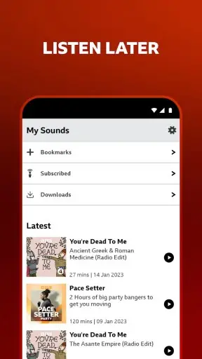 BBC Sounds: Radio & Podcasts Screenshot