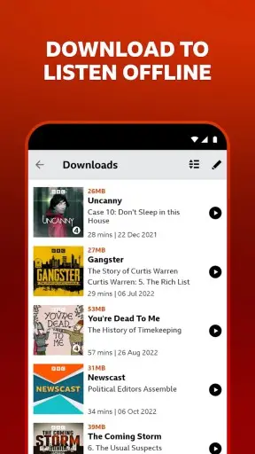 BBC Sounds: Radio & Podcasts Screenshot