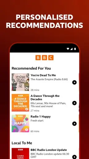 BBC Sounds: Radio & Podcasts Screenshot