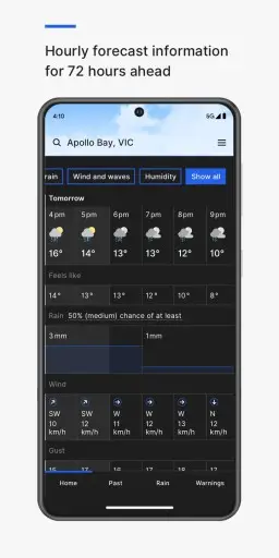 BOM Weather Screenshot