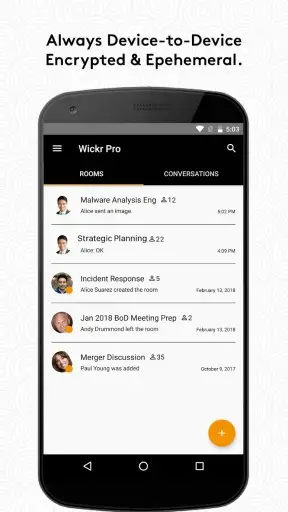 Wickr Me – Private Messenger Screenshot