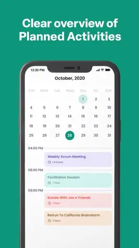 Calendar Screenshot