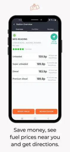 PetrolPrices: UK Fuel Prices Screenshot