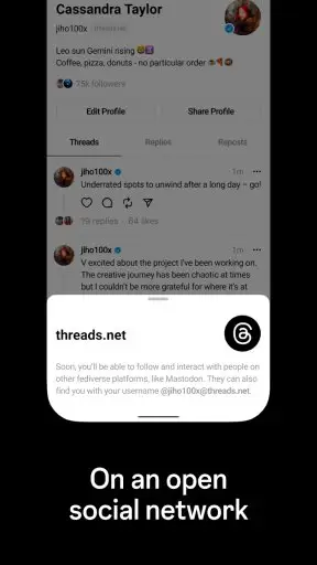 Threads, an Instagram app Screenshot