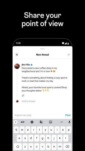 Threads, an Instagram app Screenshot