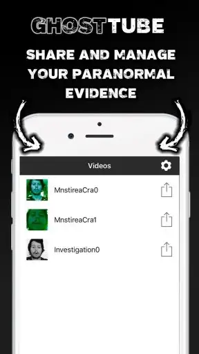 GhostTube Paranormal Videos Screenshot