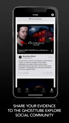 GhostTube Paranormal Videos Screenshot