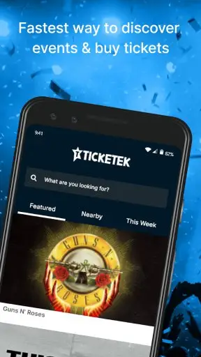 Ticketek AU Screenshot