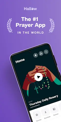 Hallow: Prayer & Meditation Screenshot