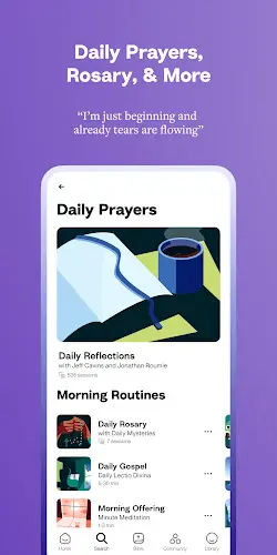 Hallow: Prayer & Meditation Screenshot