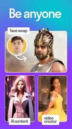 Reface: Funny face swap videos Screenshot